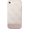 Guess GUHCI8G4GLPI iPhone 7/8/SE 2020 /SE 2022 różowy/pink hard case 4G Stripe Collection